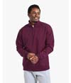 Adult 1/4 Zip Sweatshirt MAROON