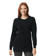 Fine Jersey Unisex Long Sleeve BLACK