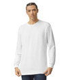 Fine Jersey Unisex Long Sleeve WHITE