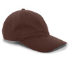 Brushed Cotton Twill Cap CHOCOLATE