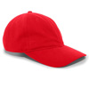 Brushed Cotton Twill Cap RED