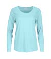 Lady Long Islander Tee AQUA BLUE