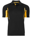Avenger Polo BLACK/LIGHT GOLD