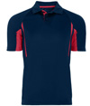 Avenger Polo NAVY/SCARLET