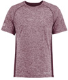 Electrify Coolcore Tee MAROON HEATHER