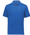 Repreve Eco Polo ROYAL HEATHER