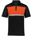 Prism Bold Polo BLACK/ORANGE