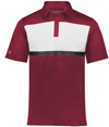 Prism Bold Polo CARDINAL/WHITE