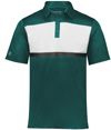 Prism Bold Polo DARK GREEN/WHITE