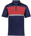 Prism Bold Polo NAVY/SCARLET