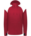 Limitless 1/4 Zip Hoodie SCARLET/WHITE