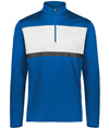 Prism Bold 1/4 Zip Pullover ROYAL/WHITE
