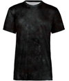 Stock Cotton-Touch Poly Tee BLACK CLOUD PRINT