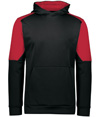 Youth Blue Chip Hoodie BLACK/SCARLET