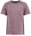 Youth Electrify Colorcore Tee MAROON HEATHER