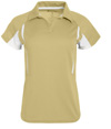 Ladies Avenger Polo VEGAS GOLD/WHITE