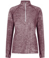 Ladies Electrify Pullover MAROON HEATHER