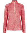 Ladies Electrify Pullover SCARLET HEATHER