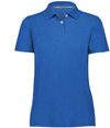 Ladies Repreve Eco Polo ROYAL HEATHER