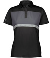 Ladies Prism Bold Polo BLACK/CARBON