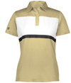 Ladies Prism Bold Polo VEGAS GOLD/WHITE