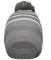 Spirit Pom Beanie GRAPHITE/HEATHER GREY/WHITE