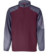 Raider PUllover CARBON PRINT/MAROON