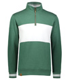 All American Pullover DARK GREEN HEATHER/WHITE