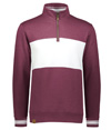 All American Pullover MAROON HEATHER/WHITE