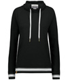 Ladies All American Hoodie BLACK/WHITE