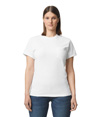 Ultra Cotton Adult Pocket Tee WHITE