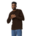 Ultra Cotton Adult Long Sleeve DARK CHOCOLATE
