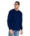 Ultra Cotton Adult Long Sleeve NAVY