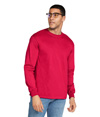 Ultra Cotton Adult Long Sleeve RED
