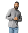 Adult Long Sleeve Pocket Tee SPORT GREY (90C/10P)