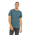 Unisex CVC Short Sleeve Tee HEATHER DEEP TEAL