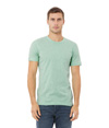 Unisex CVC Short Sleeve Tee HEATHER PRISM MINT (99C/1P)