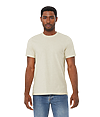 Unisex CVC Short Sleeve Tee HEATHER PRISM NATURAL (99C/1P)