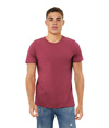 Unisex CVC Short Sleeve Tee HEATHER RASPBERRY