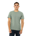 Unisex CVC Short Sleeve Tee HEATHER SAGE