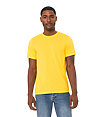 Unisex CVC Short Sleeve Tee HEATHER YELLOW