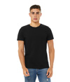 Unisex CVC Short Sleeve Tee SOLID BLACK BLEND