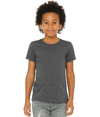 Youth CVC Short Sleeve Tee DARK GREY HEATHER