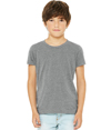 Youth CVC Short Sleeve Tee DEEP HEATHER