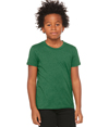 Youth CVC Short Sleeve Tee HEATHER GRASS GREEN