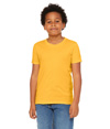 Youth CVC Short Sleeve Tee HEATHER YELLOW GOLD