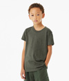 Youth CVC Short Sleeve Tee HEATHER MILITARY GREEN