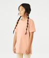 Youth CVC Short Sleeve Tee HEATHER PEACH