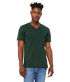 Unisex Jersey V-Neck Tee FOREST