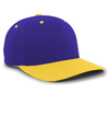 Cotton Poly Cap PURPLE/GOLD